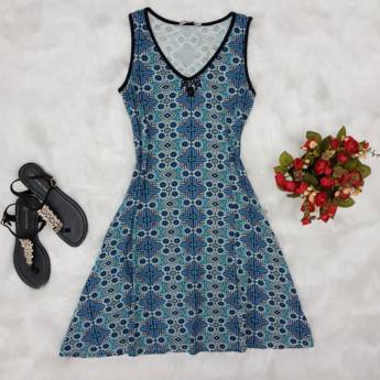 Comprar o produto de Vestido estampado em Vestidos em Bauru, SP por Solutudo