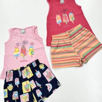 Comprar o produto de Conjuntinho Malwee infantil feminino  em Roupas Infantis em Uberlândia, MG por Solutudo