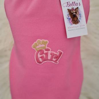 Comprar o produto de Pet Luxo Moletom Girl em Pet Shop em Jundiaí, SP por Solutudo