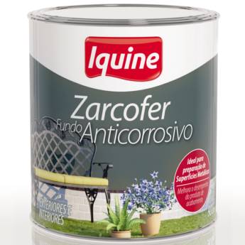 Comprar o produto de Zarcão Zarcofer Anticorrisivo Laranja 900ml Iquine em Tintas e Impermeabilizantes em Americana, SP por Solutudo
