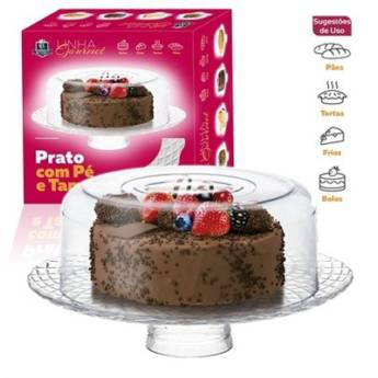 Comprar o produto de Porta Bolo Ravena Gourmet Ruvolo  em Potes e Porta Temperos pela empresa Casa Vitória em Foz do Iguaçu, PR por Solutudo