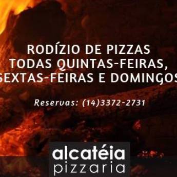Comprar o produto de Rodizio Alcateia Pizzaria em Pizzas em Santa Cruz do Rio Pardo, SP por Solutudo