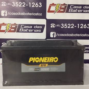 Comprar o produto de Bateria Pioneiro F100DS (Sprinter) em Baterias pela empresa Casa das Baterias em Foz do Iguaçu, PR por Solutudo