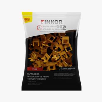 Comprar o produto de Espaçador Nivelador de Pisos e Revestimentos Inkor Plus em Materiais para Construção pela empresa Construmax Materiais para Construção em Riviera de Santa Cristina XIII, SP por Solutudo