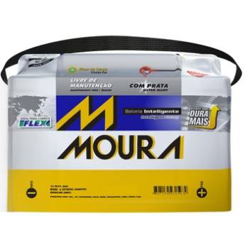 Comprar o produto de Bateria Moura 75ah em Baterias Automotivas pela empresa Baterauto Baterias em Mineiros, GO por Solutudo