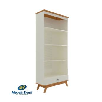 Comprar o produto de Cristaleira Dalla Costa C703-WJ Off/Freijo em Bares e Cristaleiras em Foz do Iguaçu, PR por Solutudo