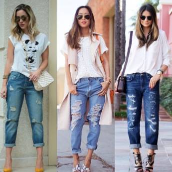 Comprar o produto de Essas da foto são somente ilustração, mas temos alguns modelos e tamanhos de Calça Boyfriend. Pergunte pelo seu. em Roupas e Acessórios em Bauru, SP por Solutudo