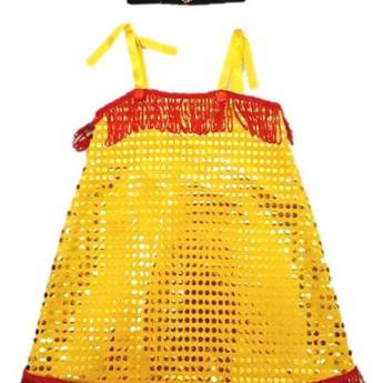 Comprar o produto de 2682 - Vestido melindrosa bebê (1 e 2) em Fantasia Bebê Feminina em Tietê, SP por Solutudo