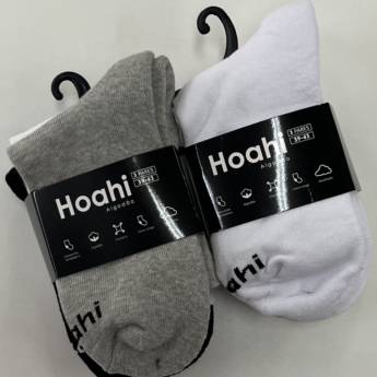 Comprar o produto de Kit meia cano longo adulta Hoahi em A Classificar em Uberlândia, MG por Solutudo