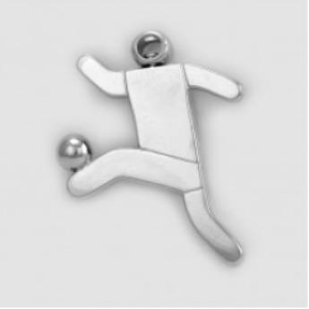 Comprar o produto de Chaveiro Medalha ou Pingente COD 577 - Jogador futebol em Chaveiros Medalha ou Pingente em São José do Rio Preto, SP por Solutudo