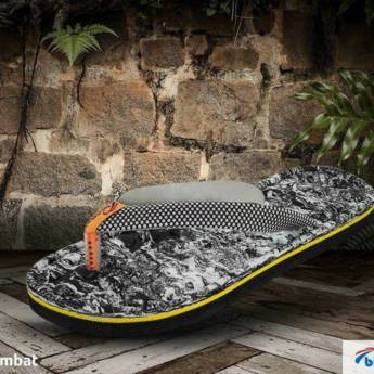 Comprar o produto de Chinelo Biriflex Linha Kombat em Calçado Ortopédico Adulto em Araçatuba, SP por Solutudo