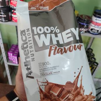 Comprar o produto de Whey 100% - Atlhetica em Suplementos Alimentares em Jundiaí, SP por Solutudo