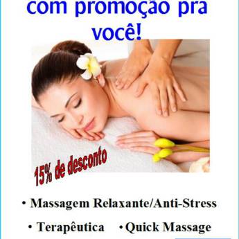 Comprar o produto de MASSAGEM TERAPÊUTICA em A Classificar em Bauru, SP por Solutudo