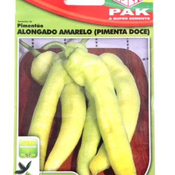 Comprar o produto de semente pimentão alongado amarelo doce  em A Classificar pela empresa Botucatu Garden em Botucatu, SP por Solutudo