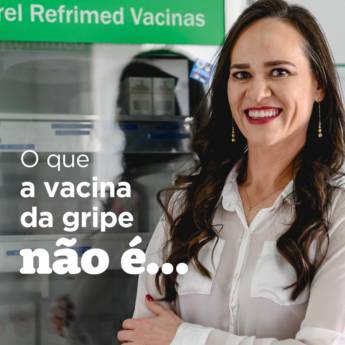 Comprar o produto de O que a vacina da gripe não é... em Clínicas de Vacinação em Botucatu, SP por Solutudo
