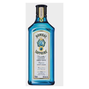 Comprar o produto de Gin Bombay Sapphire  em Bebidas pela empresa Empório Primare Bebidas e Eventos - Loja 02 em Mineiros, GO por Solutudo