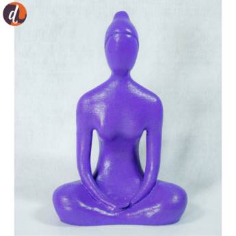 Comprar o produto de Yoga roxo em Decoração - Objeto para Decoração em Assis, SP por Solutudo