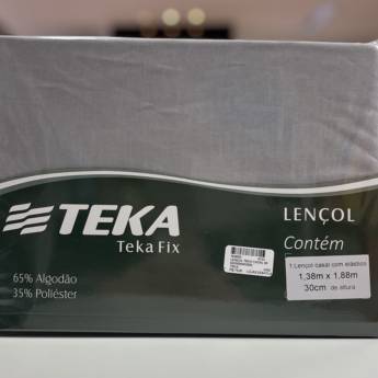 Comprar o produto de Lençol com elástico cama de casal em Cama, Mesa e Banho em Uberlândia, MG por Solutudo