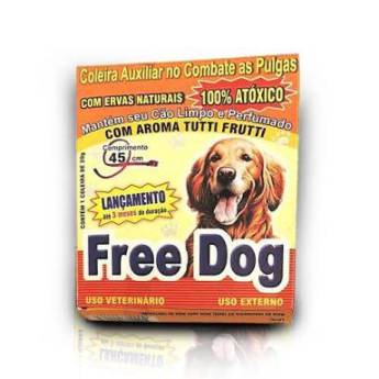Comprar o produto de Coleira free dog para pulgas em A Classificar em Santa Cruz do Rio Pardo, SP por Solutudo
