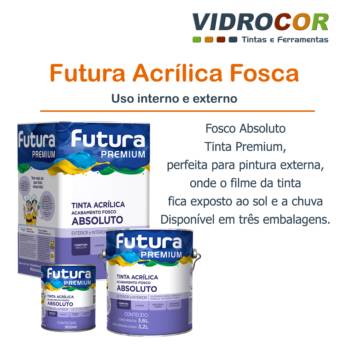 Comprar o produto de Futura tinta acrílica fosca em Linha Imobiliária em Barra Bonita, SP por Solutudo