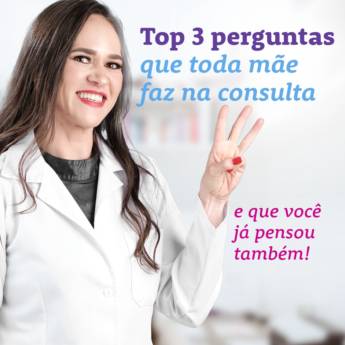 Comprar o produto de Perguntas que toda mãe faz na consulta ao pediatra em Pediatria em Botucatu, SP por Solutudo