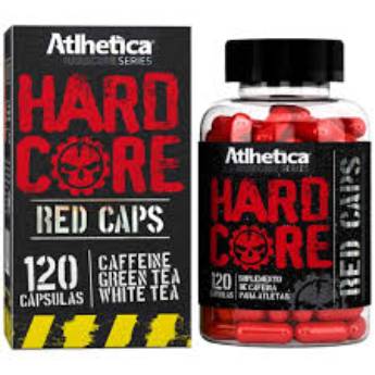 Comprar o produto de Hardcore Red Caps (120 caps) – Atlhetica Evolution em Suplementos Alimentares em Bauru, SP por Solutudo