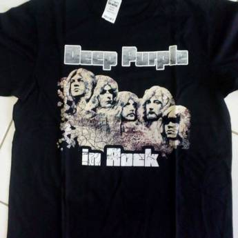 Comprar o produto de Camiseta Deep Purple em Masculino em Caraguatatuba, SP por Solutudo