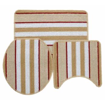 Comprar o produto de Jogo de banheiro Miriam em Tapetes em Osasco, SP por Solutudo