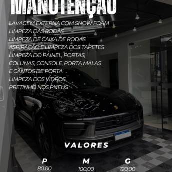 Comprar o produto de Lavagem de manutenção  em Lava - Rápido - Estética Automotiva em Lençóis Paulista, SP por Solutudo