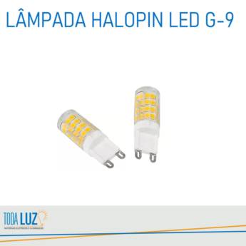 Comprar o produto de Lâmpada Halopin LED G9 em Iluminação pela empresa Toda Luz Materiais Elétricos e Iluminação em Atibaia, SP por Solutudo