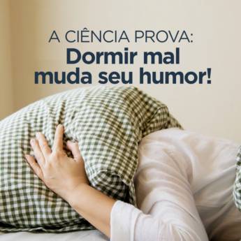 Comprar o produto de A ciência prova: dormir mal muda seu humor! em Neurologia em Botucatu, SP por Solutudo