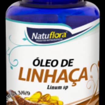 Comprar o produto de NATUFLORA + OLEO DE LINHACA - 1000MG - 120 CAPSULAS em Emagrecedores em Aracaju, SE por Solutudo