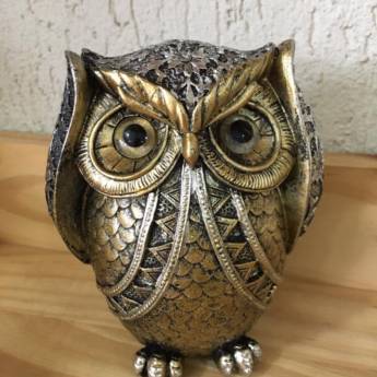 Comprar o produto de Coruja Resina em Decoração em São Carlos, SP por Solutudo