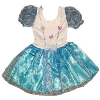 Comprar o produto de 2504 - Princesa azul bebê (1 e 2) em Fantasia Bebê Feminina em Tietê, SP por Solutudo