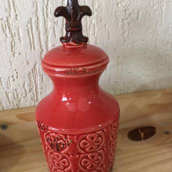 Comprar o produto de Vaso Cerâmica Vermelho em Vasos Decorativos em São Carlos, SP por Solutudo