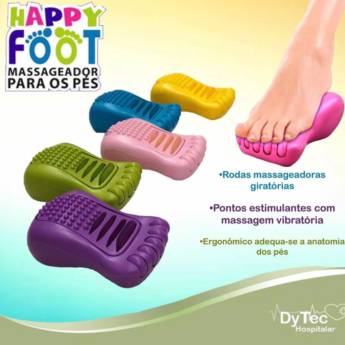Comprar o produto de Happy foot massageador para os pés em Massageadores pela empresa Cirúrgica DyTec - Comércio e Manutenção em Equipamentos Médicos Hospitalares em Jundiaí, SP por Solutudo