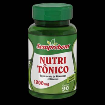 Comprar o produto de NUTRI TONICO - 1000MG - 90 CAPSULAS em Vitaminas e Minerais em Aracaju, SE por Solutudo