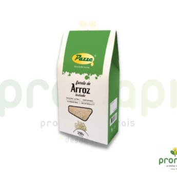 Comprar o produto de Farelo de Arroz Tostado Pazze 250g em Alimentos Nutracêuticos e Funcionais em Foz do Iguaçu, PR por Solutudo
