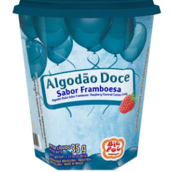 Comprar o produto de ALGODÃO DOCE SABOR FRAMBOESA BIG POC em Doces em Jundiaí, SP por Solutudo