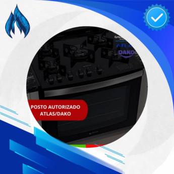 Comprar o produto de Posto autorizado Atlas/Dako em Assistência Técnica e Conserto de Fogões em Botucatu, SP por Solutudo