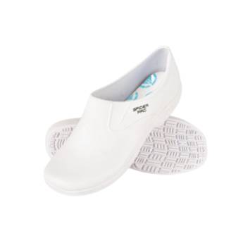 Comprar o produto de Sapato Antiderrapante Spider Monseg Branco em Calçados de Segurança pela empresa Protektus EPI e Sinalização em Lençóis Paulista, SP por Solutudo