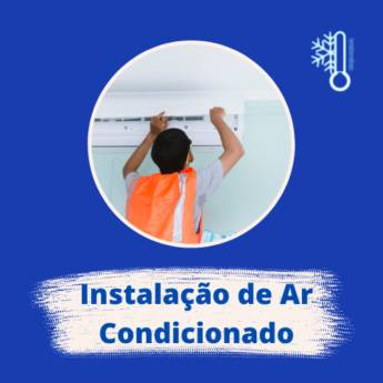 Comprar o produto de Instalação de Ar Condicionado em Outros Serviços pela empresa Gelados Refrigeração em Itapetininga, SP por Solutudo