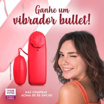 Comprar o produto de GANHE UM VIBRADOR DE PRESENTE em Vibradores pela empresa Sexshop Ivone Vito em Bauru, SP por Solutudo