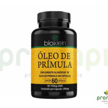 Comprar o produto de Óleo de Prímula 60 cápsulas 500mg- Bioklein em Vitaminas e Minerais em Foz do Iguaçu, PR por Solutudo
