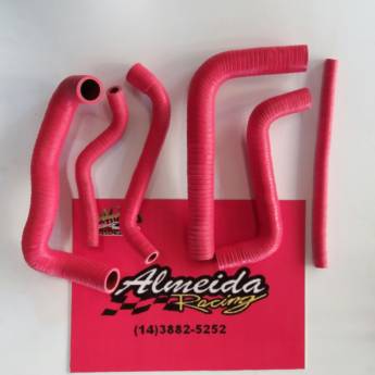 Comprar o produto de Kit mangueira d'agua gol bola em silicone vermelho  em A Classificar em Botucatu, SP por Solutudo