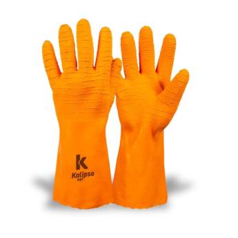 Comprar o produto de Luva Latex  Sumatra Kalipso em EPI - Equipamentos de Proteção Individual pela empresa Protektus EPI e Sinalização em Lençóis Paulista, SP por Solutudo