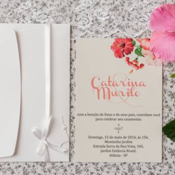 Comprar o produto de Convite Simples Branco em A Classificar em Botucatu, SP por Solutudo