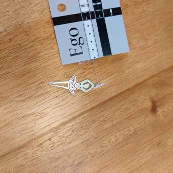 Comprar o produto de Pingente bailarina prata semi j - Rp em Roupas e Acessórios em Botucatu, SP por Solutudo