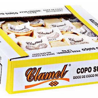 Comprar o produto de Copo Suíço Clamel c/50un em Doces em Jundiaí, SP por Solutudo