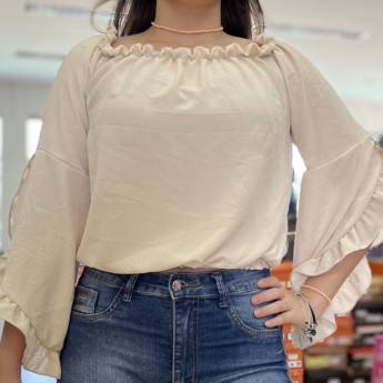 Comprar o produto de Blusa feminina adulta tamanho único em Roupas e Acessórios em Uberlândia, MG por Solutudo